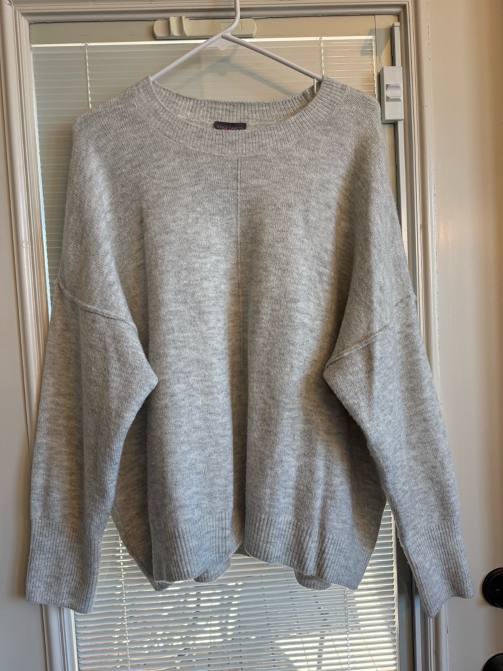 Vince Camuto Light Grey Crewneck Sweater